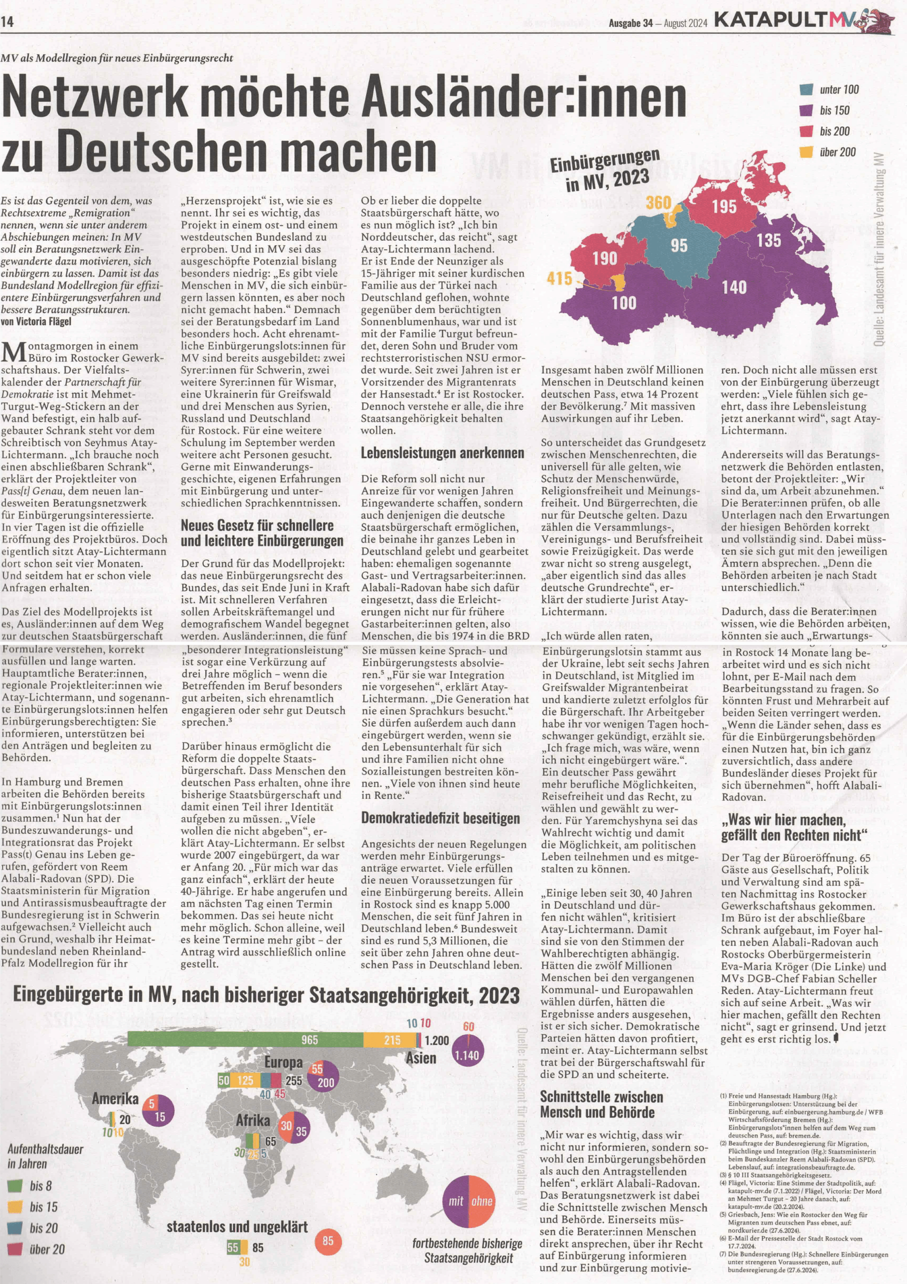 Netzwerk möchte Ausländer:innen zu Deutschen machen Netzwerk möchte Ausländer:innen zu Deutschen machen