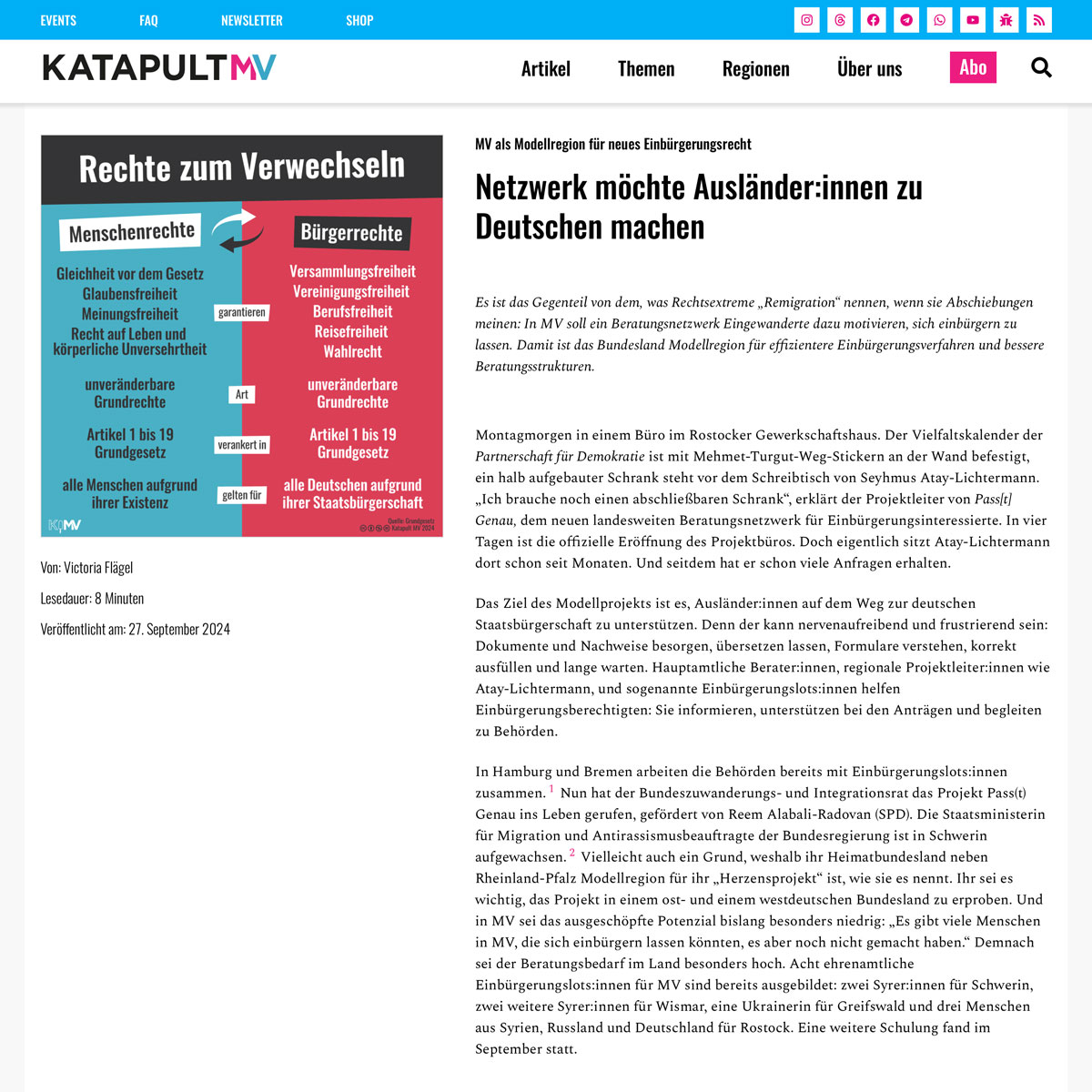 Netzwerk möchte Ausländer:innen zu Deutschen machen