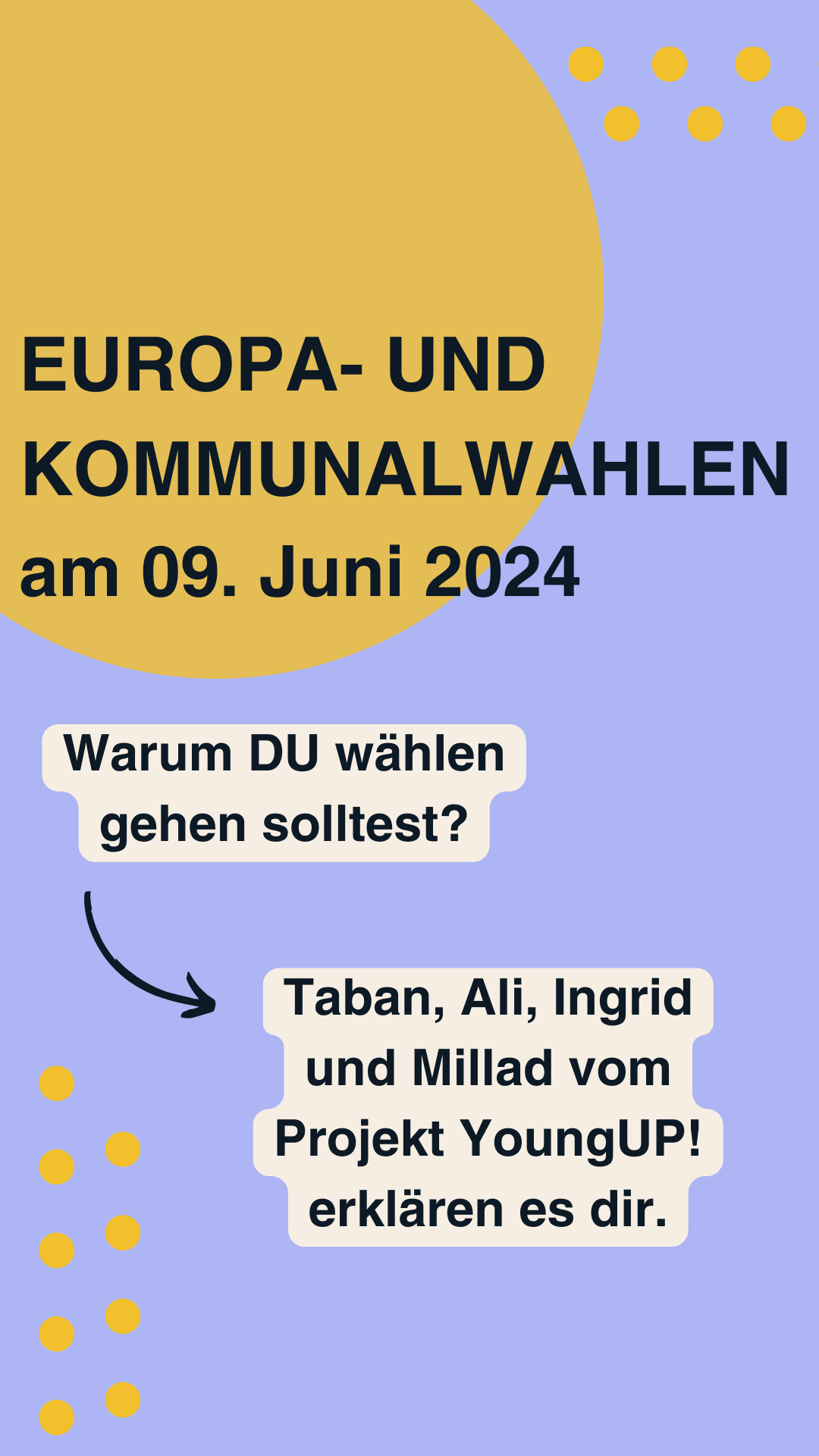 Europa- und Kommunalwahlen am 09. Juni 2024